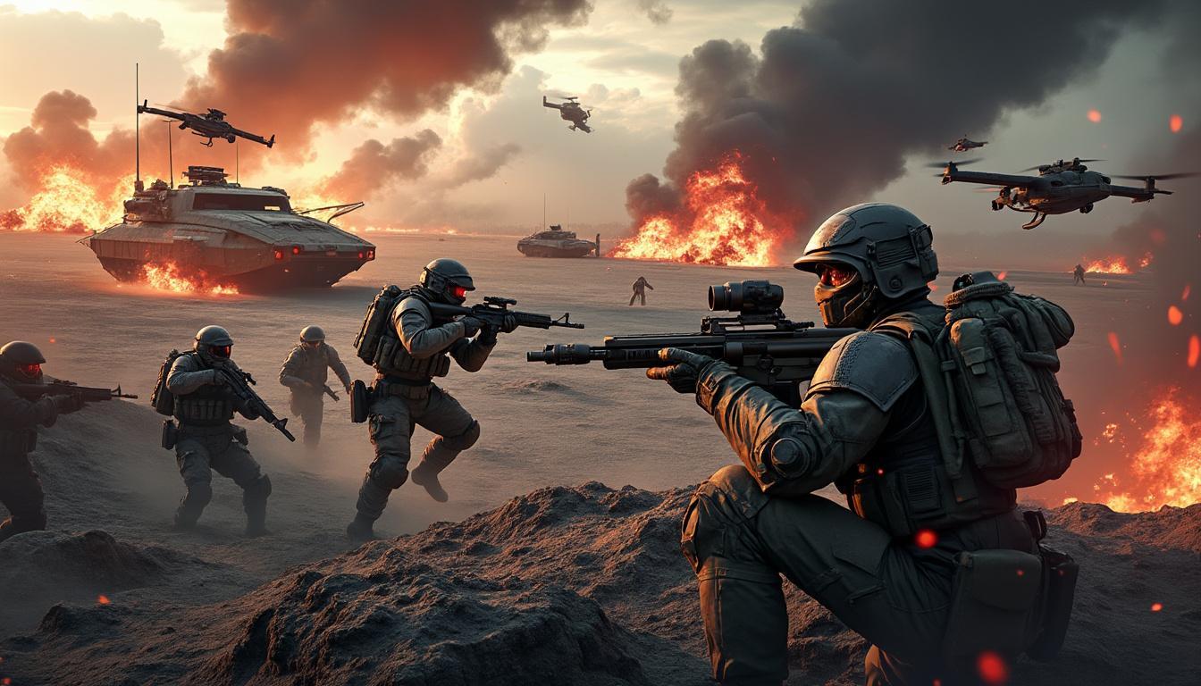 découvrez notre expérience immersive avec battlefield 6, le concurrent direct de call of duty black ops 7. plongez dans une compétition acharnée pour le titre de roi des fps, où l'intensité des combats et la stratégie sont au rendez-vous !