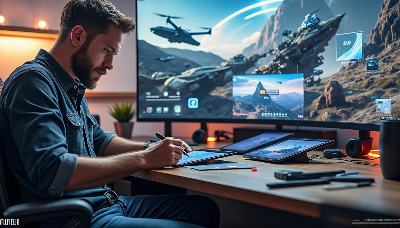 découvrez les coulisses de battlefield 6 à travers une interview exclusive avec florian le bihan, le designer en chef. plongez dans l'univers fascinant du jeu, ses innovations et les défis créatifs rencontrés lors de sa conception.