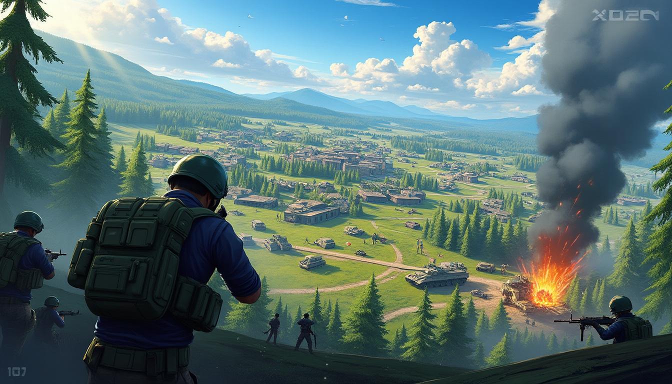 découvrez les premiers aperçus impressionnants de la vaste carte du mode battle royale dans battlefield 6. plongez dans un champ de bataille grandiose, conçu pour des affrontements intenses et une immersion totale.