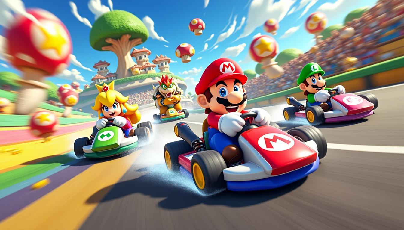 découvrez comment mario kart 8 doit relever un nouveau défi avec l'arrivée de mario kart world, un concurrent inédit qui promet de bouleverser la course et d'apporter encore plus de fun aux fans de la saga.