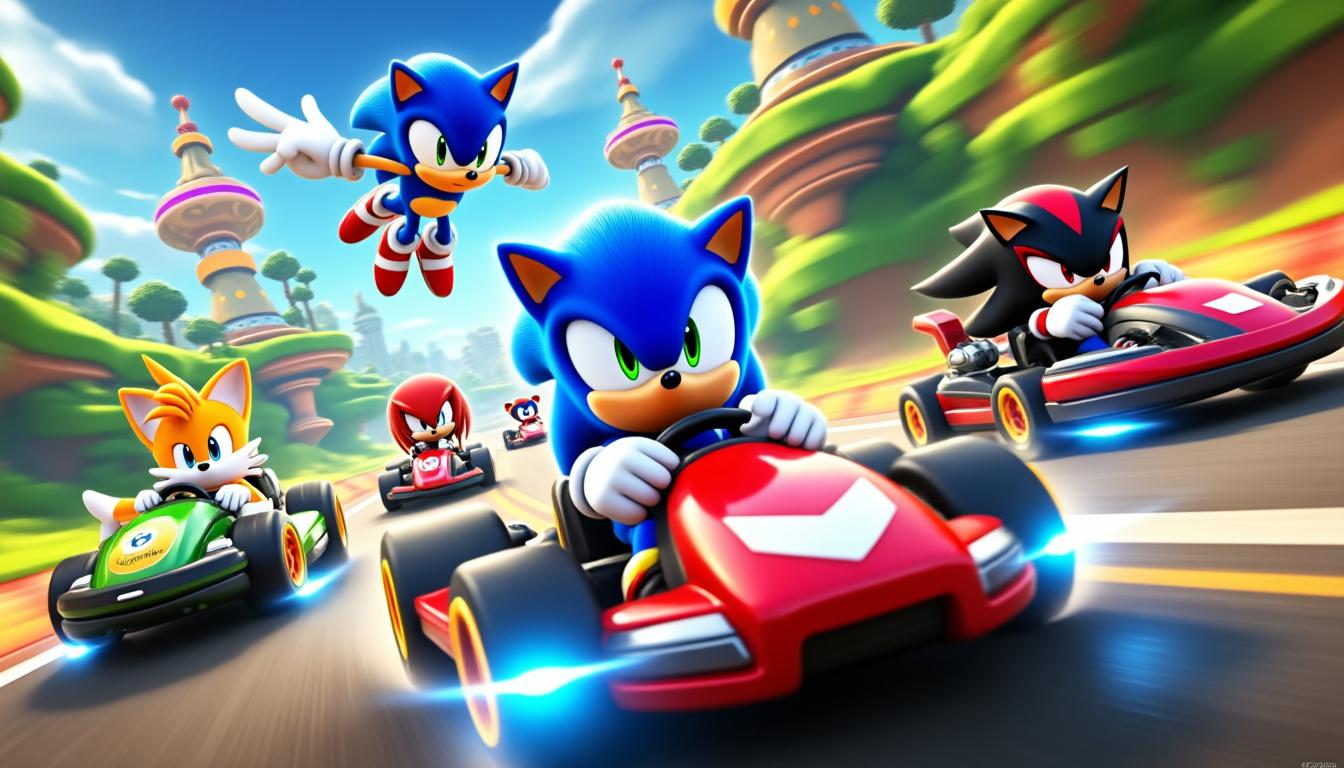 découvrez nos premiers essais sur sonic racing crossworlds, la nouvelle aventure de course signée sega, inspirée de mario kart. plongez dans l'univers de sonic pour une expérience de vitesse et de fun inédite !