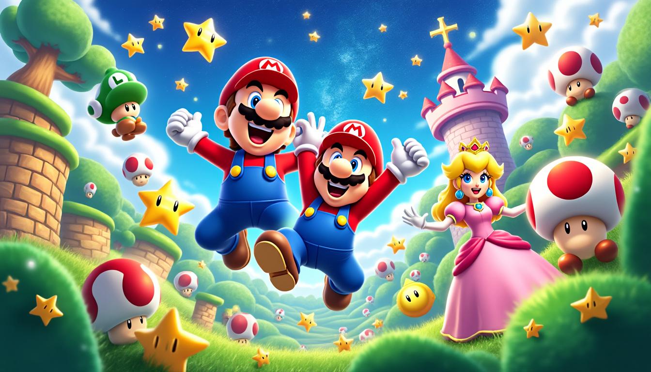 découvrez l'incroyable parcours de super mario bros., une saga légendaire qui célèbre 40 ans d'aventures, d'innovations et de succès dans l'univers du jeu vidéo. plongez dans l'histoire du héros emblématique de nintendo !