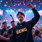 geng s'impose comme le favori des worlds 2024 de league of legends en se qualifiant avec brio pour les demi-finales. découvrez leur parcours impressionnant et leurs ambitions pour remporter le titre mondial.