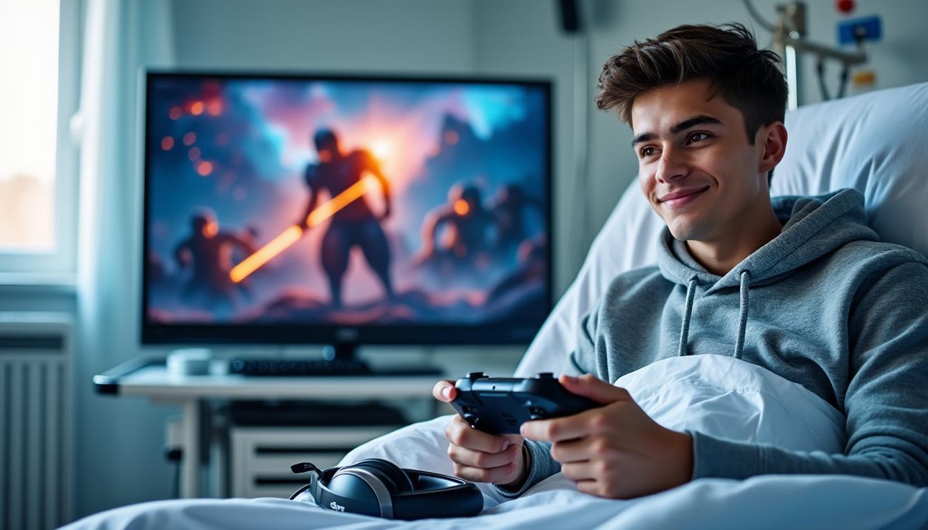 découvrez comment les jeux vidéo sont devenus une bouée de sauvetage pour un homme confronté à une maladie rare, transformant son combat en une victoire inspirante et pleine d'espoir.