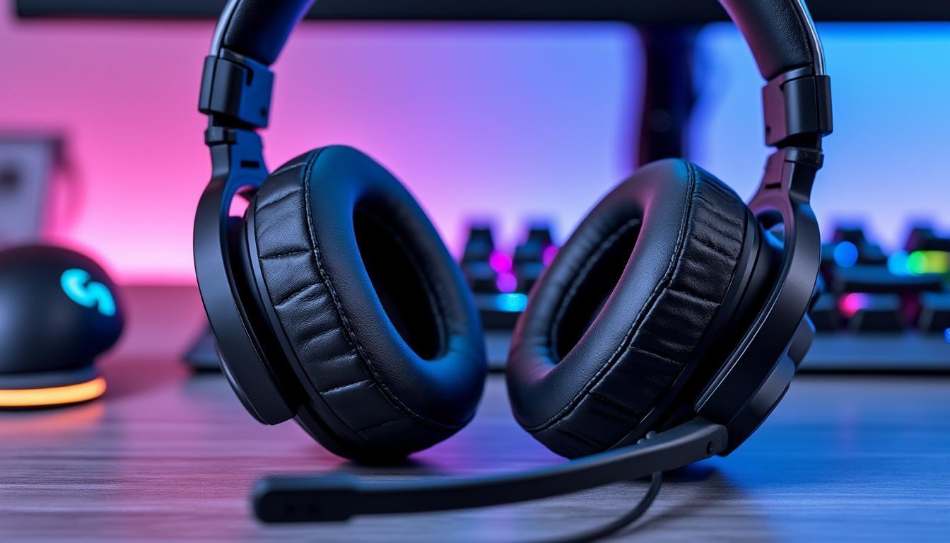 profitez de l'offre exceptionnelle sur le casque gaming logitech a50 (5e génération) avec micro intégré, à seulement 169,99 €. évalué 5 étoiles et bénéficiez d'une réduction de 22 % pour une immersion sonore ultime.
