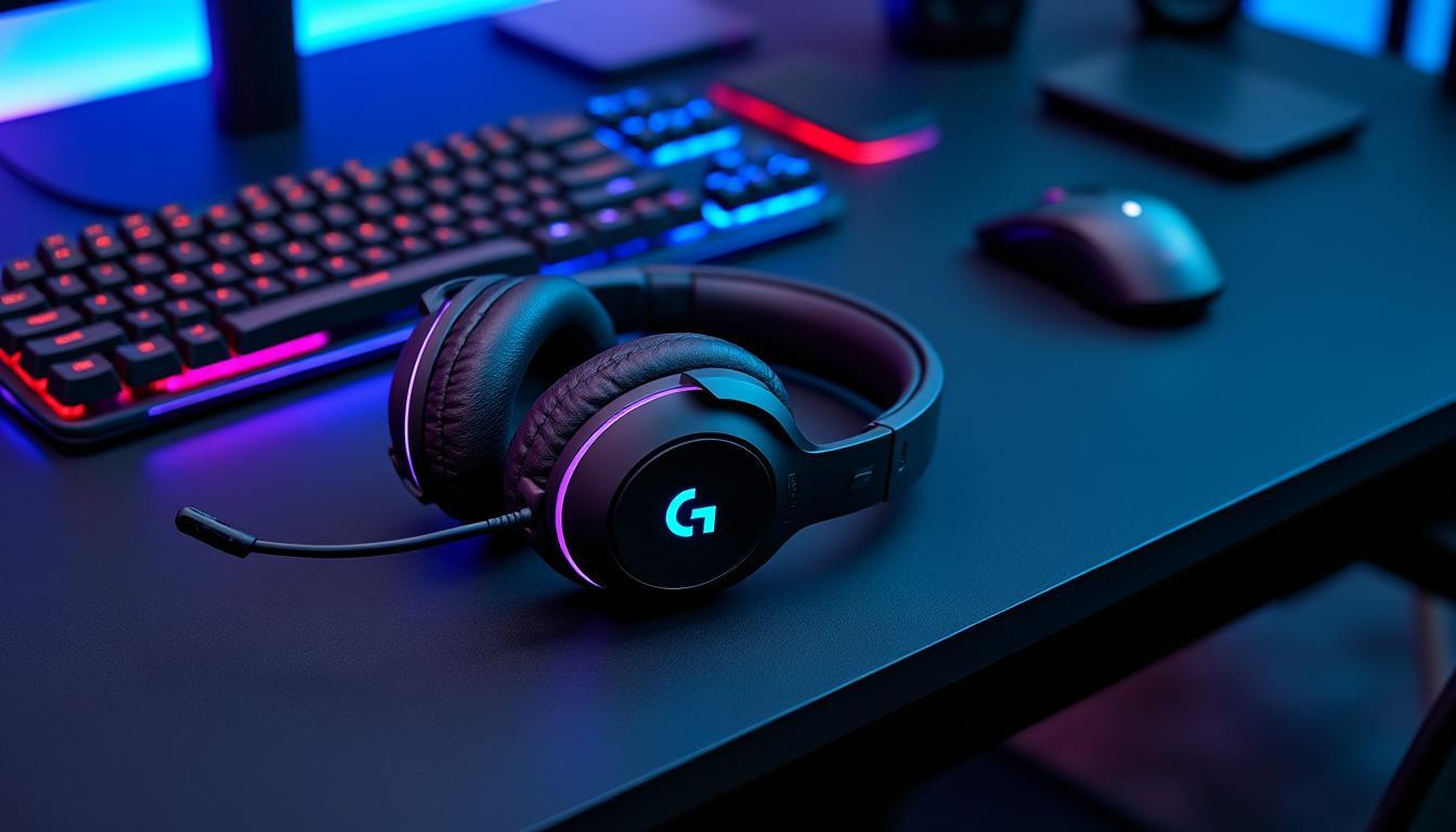 profitez de l'offre immanquable sur le casque gaming logitech g pro x avec micro intégré, disponible à seulement 64,45 € avec une réduction de 14%. offrez-vous une expérience sonore de qualité pour vos sessions de jeu.