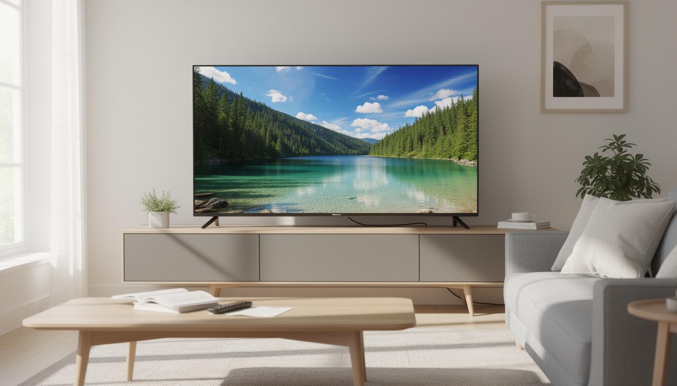 découvrez l'offre exceptionnelle sur le téléviseur 4k hisense 43 pouces à seulement 199 €. profitez d'une qualité d'image ultra nette et d'un tarif imbattable pour un divertissement optimal chez vous.