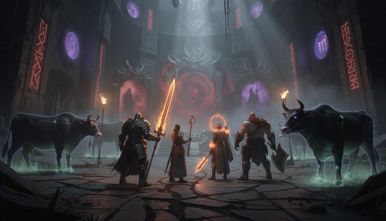 découvrez l'incroyable aventure dans diablo iv où les fans partent à la recherche du légendaire niveau secret des vaches, une quête épique pleine de mystères et de défis.
