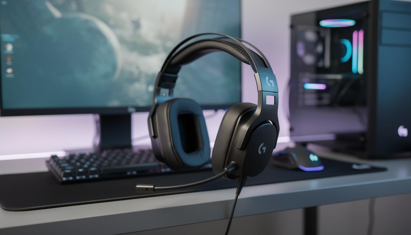 profitez de l'offre exclusive sur le casque gaming logitech g pro x avec micro intégré à seulement 59,99 €, soit 17% de réduction. qualité sonore et confort incontournables pour vos sessions de jeu.