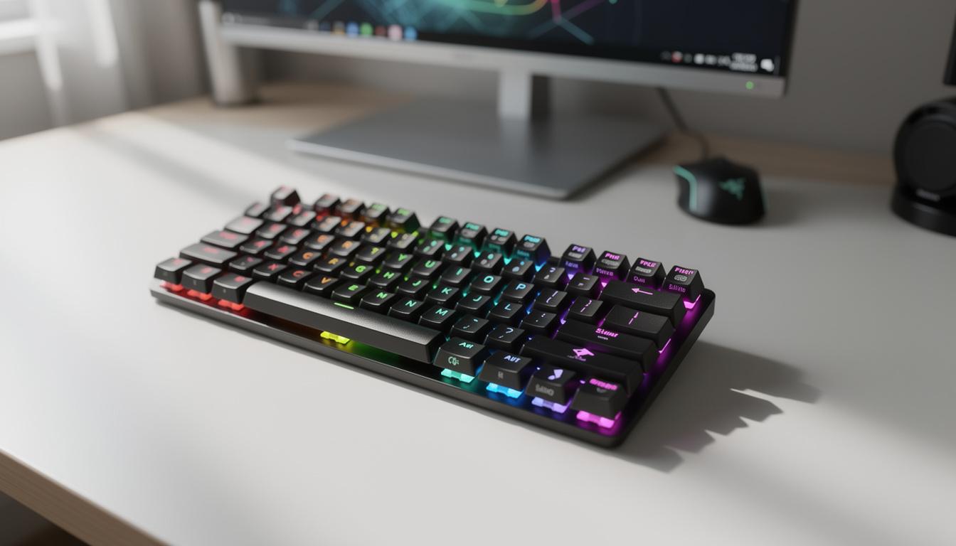 profitez de l'offre exceptionnelle sur le clavier razer blackwidow v4 pro 75%, noté 5 étoiles, disponible à seulement 171,00 € avec une remise de 24%. performance et qualité au meilleur prix !