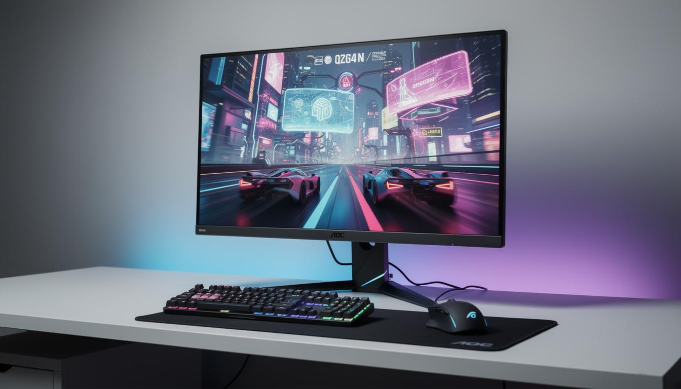 découvrez l'écran gaming aoc q27g4xf qhd fast ips 180 hz à seulement 137,86 €. profitez d'une qualité d'image exceptionnelle et d'une fluidité optimale pour vos sessions de jeu au meilleur prix.